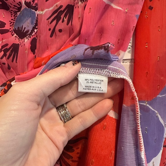 MISA Los Angeles Kaia Bell-Sleeve Chiffon Mini Dress - Picture 5 of 8